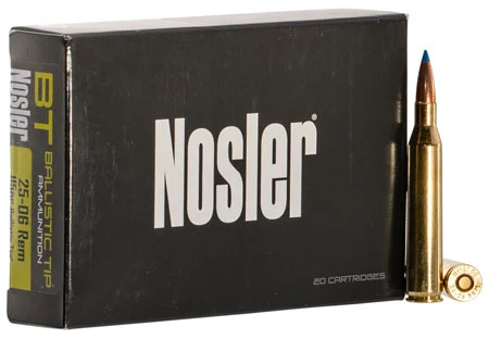 Nosler .25-06 Remington 115gr Brass – 20rd