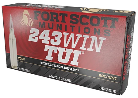 Fort-Scott .243 Winchester 70gr Brass – 20rd