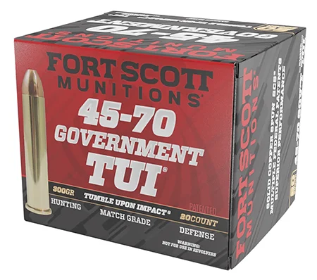 Fort-Scott .45-70 Government 300gr Brass – 20rd