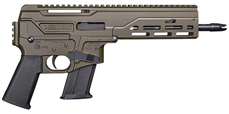 Diamondback DB165AL101 DBX CF 5.7x28mm 20+1 8" Threaded Barrel w/DBX Muzzle Device, OD Green Cerakote Finish, M-Lok Handguard, Magpul MOE K Grip, Mil-Spec Trigger, Optics Ready