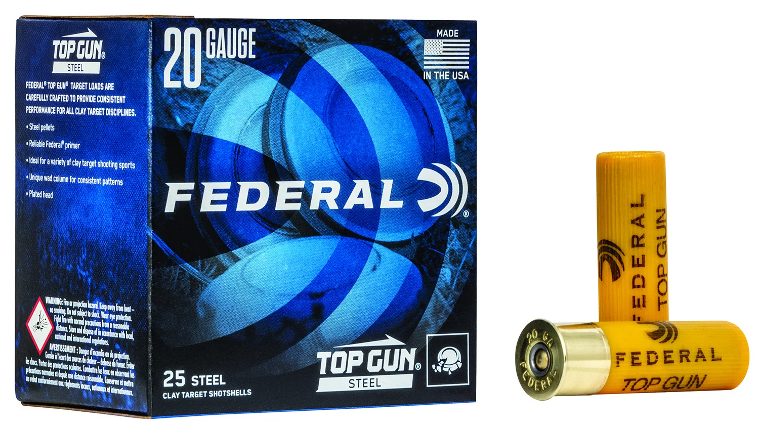 Federal 20 Gauge Steel – 25rd