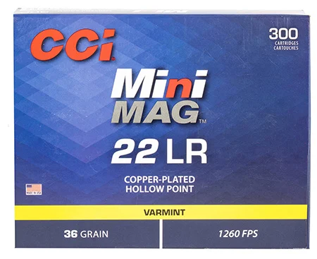 Cci .22 LR 36gr Brass – 300rd