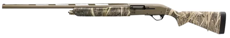 Winchester Repeating Arms 511310291 SX4 Hybrid Hunter 12 Gauge 3.5″ Chamber 4+1 2.75″ 26″, FDE Cerakote Rec/Barrel, Mossy Oak Shadow Grass Habitat Furniture, TruGlo Fiber Optic Sight Left Hand