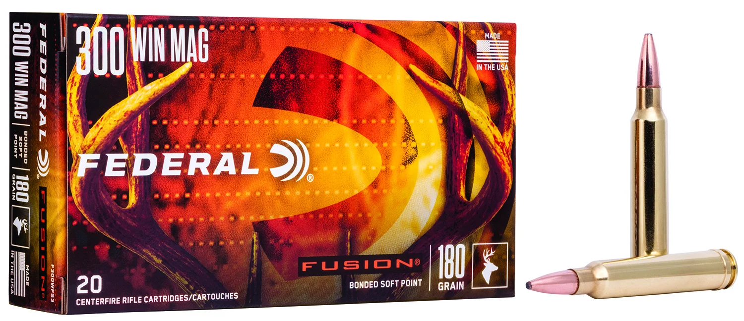 Federal .300 Win Mag 180gr BONDED – 20rd