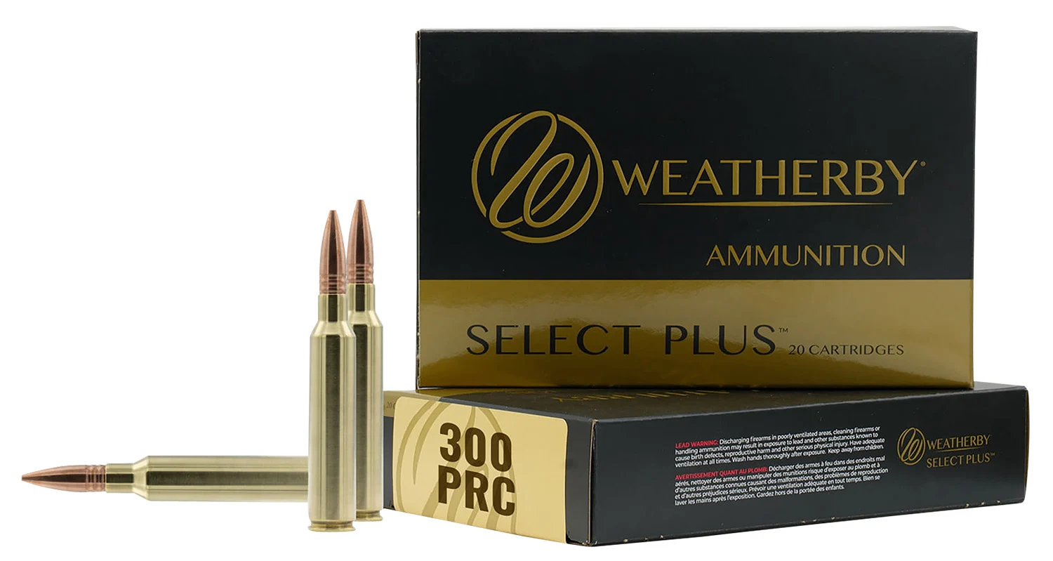 Weatherby .300 PRC 205gr JACKETED HOLLOW POINT – 20rd
