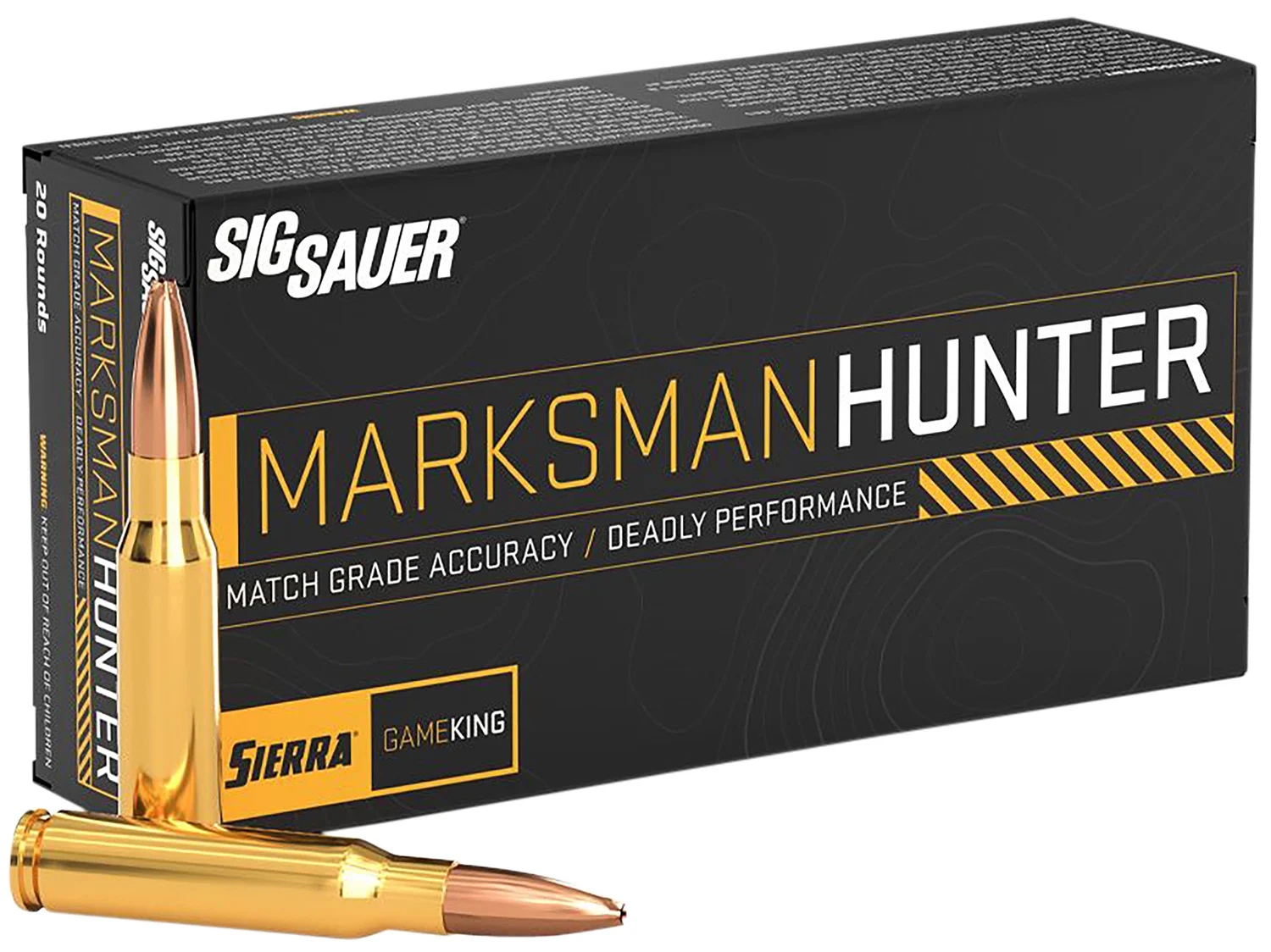 Sig Sauer E7RMGK16020 Marksman Hunter 7mmRem 160gr 20 Per Box/10 Case