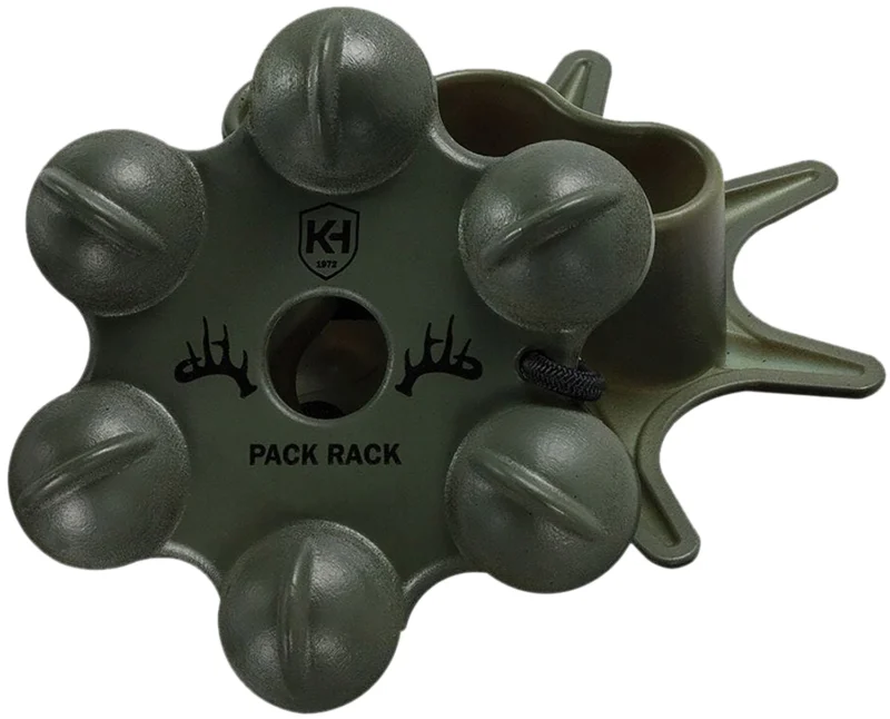 Knight & Hale KHD1019 Pack Rack Attracts Deer Species Dark Green Plastic