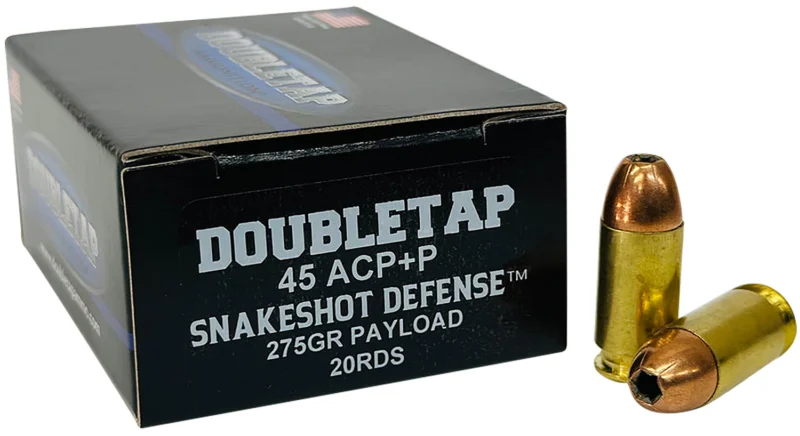 Doubletap .45 ACP 275gr JHP Brass – 20rd