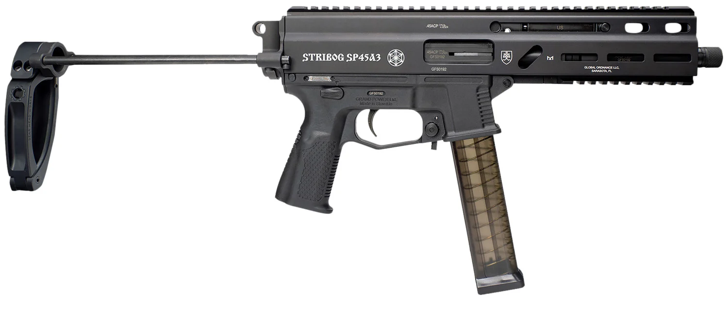 Grand Power 197892004831 SP45A3 Stribog 45 ACP 20+1 8