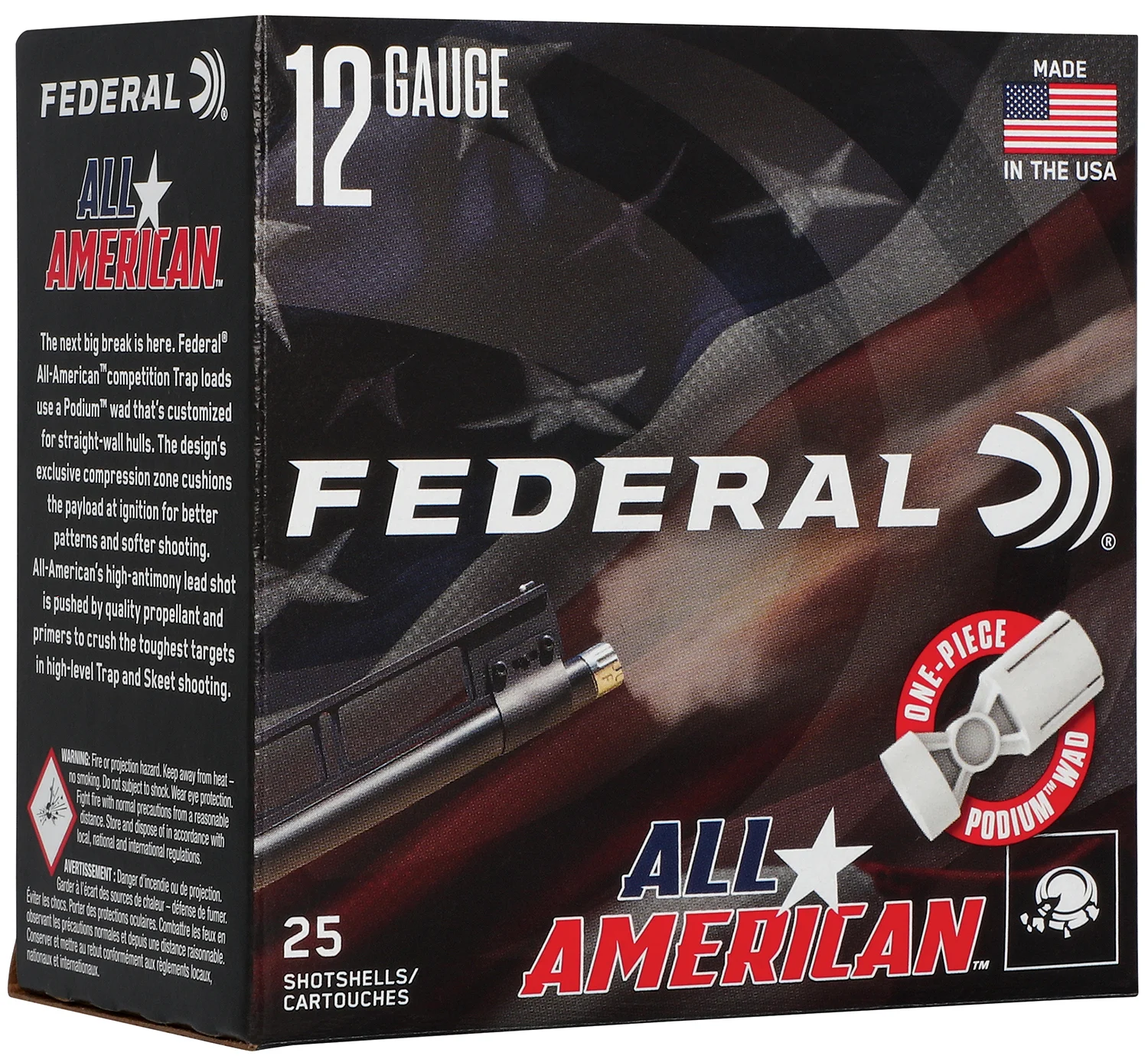 Federal 12 Gauge – 25rd