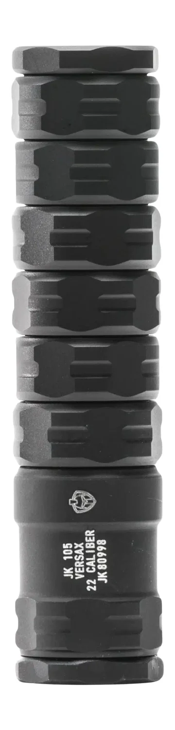 Jk Armament JK105RFX22K RFX 22Cal 1.05" Black Aluminum/Stainless Steel