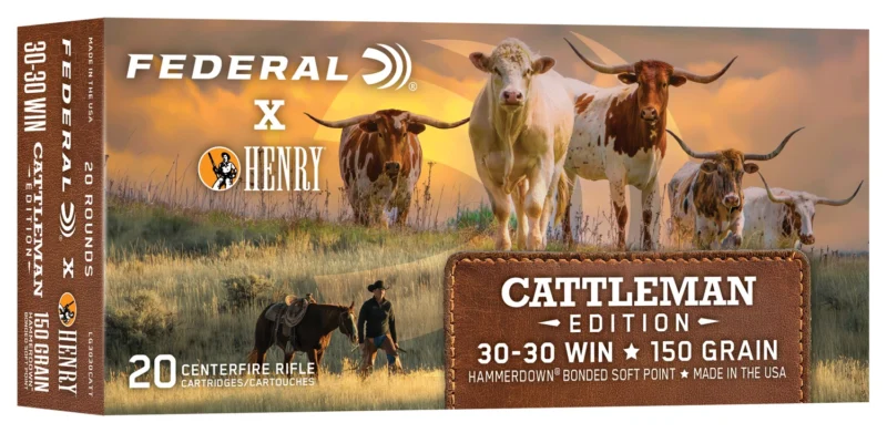 Federal .30-30 Winchester 150gr N/A N/A – 20rd