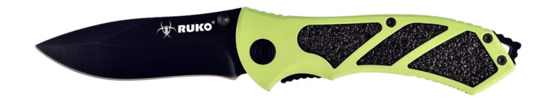 RUKO RUK0061HG-CS 440A 3-1/4"HIVIZ GRN FOLDING CS