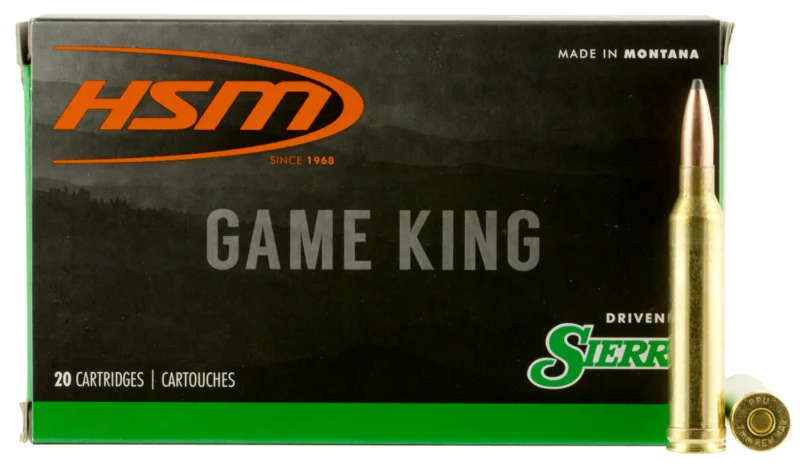 hsm 7mm Rem Mag 175gr GAMEKING – 20rd