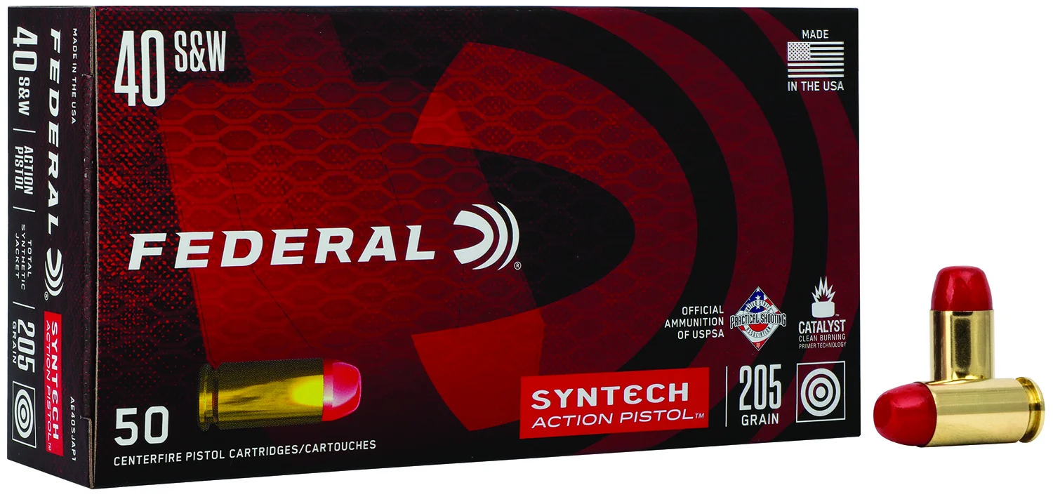 Federal .40 S&W 205gr Steel – 50rd