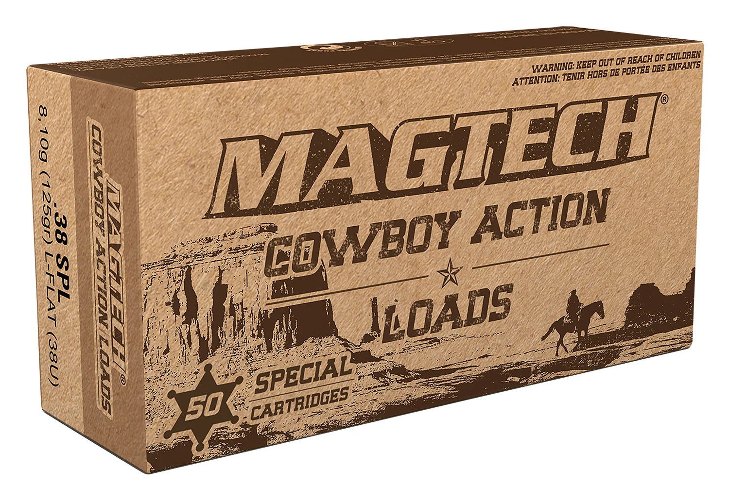 Mag-Tech .38 Special 125gr Steel – 50rd