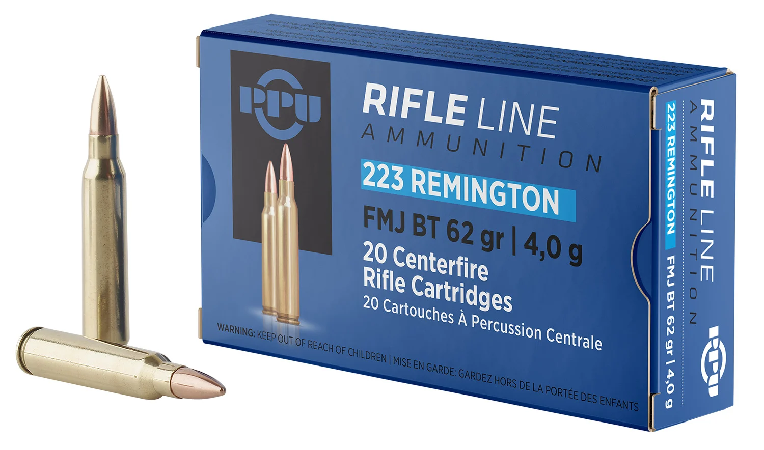 prvi-partizan .223 Remington 62gr – 20rd