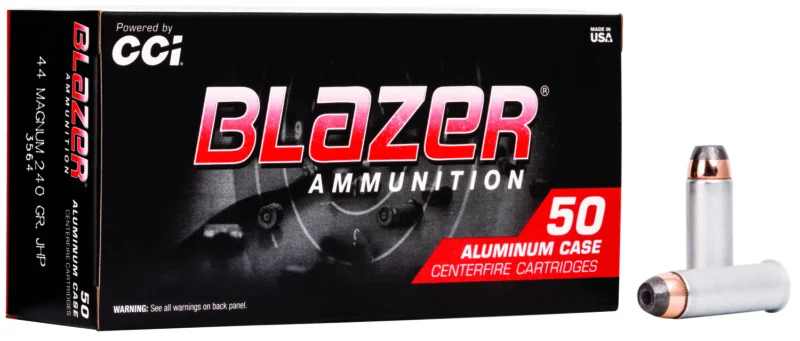 Cci .44 Magnum 240gr JHP Aluminum – 50rd