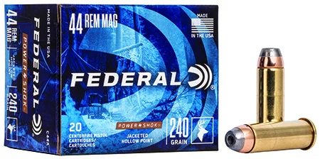 Federal .44 Magnum 240gr Brass – 20rd