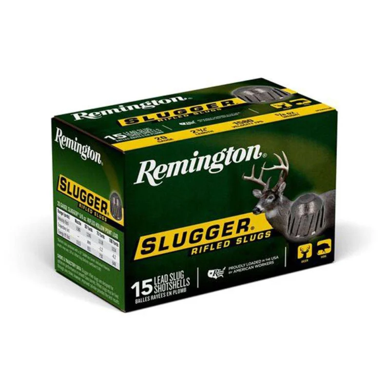 Remington 20 Gauge SLUG – 15rd