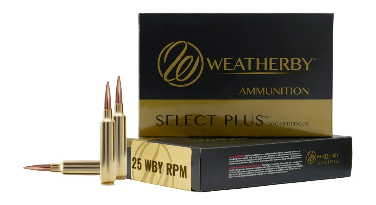 Weatherby .25 Weatherby RPM 107gr – 20rd