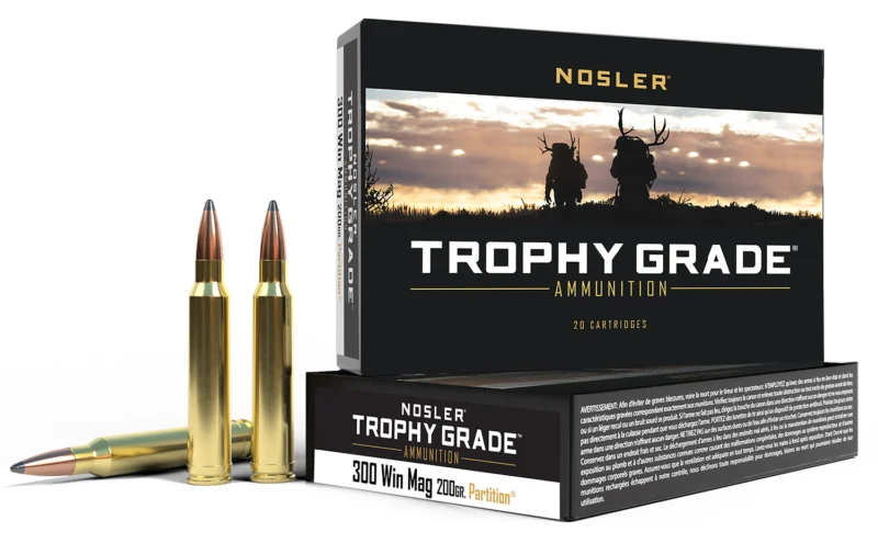 Nosler .300 Win Mag 200gr PARTITION Brass – 20rd