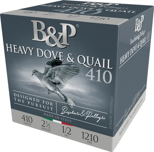 B&P 410 2.5" 1/2OZ #6 - 1210FPS 250RD CASE LOT