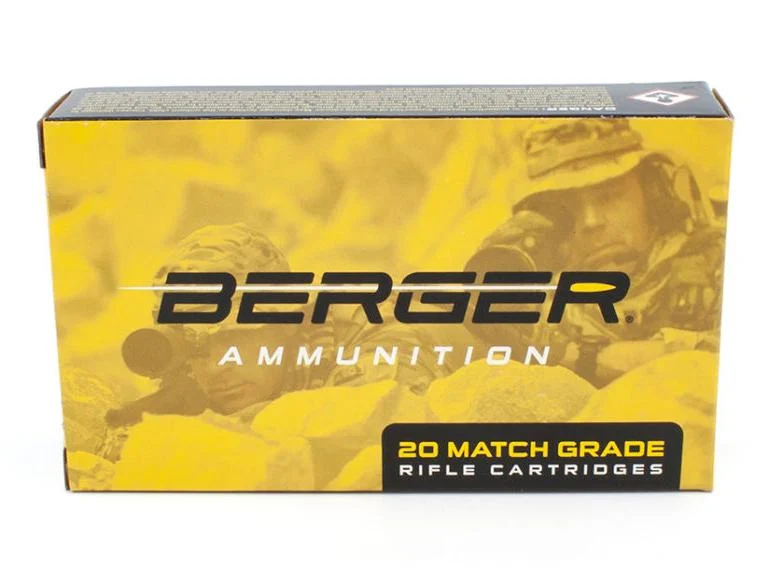 Berger Bullets Hybrid OTM Tactical Match Grade Ammunition 6.5 Creedmoor 130 gr 2921 fps 20/ct