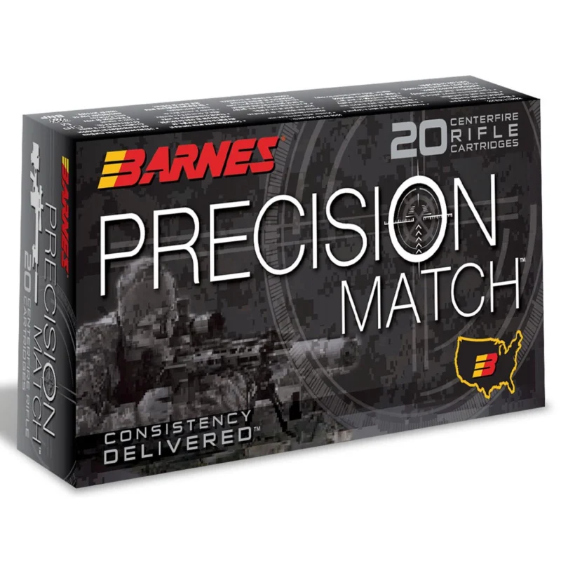Barnes 6.5 PRC 145gr OTM Brass – 20rd