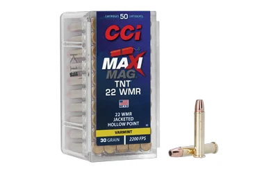 Cci .22 WMR 30gr V-MAX Brass – 50rd