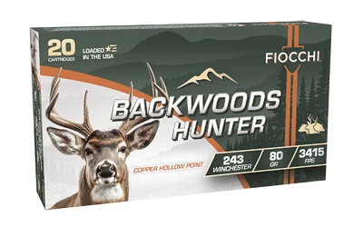 Fiocchi .243 Winchester 80gr – 20rd