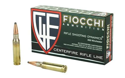 Fiocchi .308 Winchester 150gr Brass – 20rd