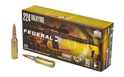 Fusion .224 Valkyrie 90gr Brass – 20rd