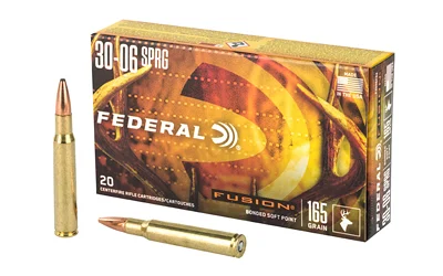 Fusion .30-06 Springfield 165gr BONDED Brass – 20rd