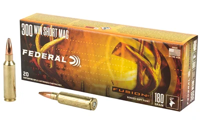 Fusion .300 WSM 180gr FUSION SOFT POINT Brass – 20rd