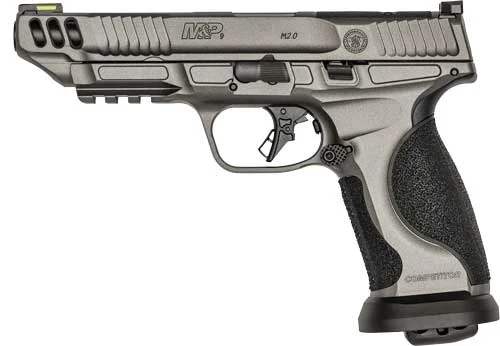 S&W M&P9 M2.0 PC COMPETITOR 5" - 4-10-RD MAG METAL FR TUNG GRAY - Image 2