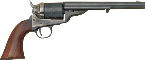 CIMARRON 1860 RICHARDS-MASON - 38SPL 8" FS BLACK WALNUT