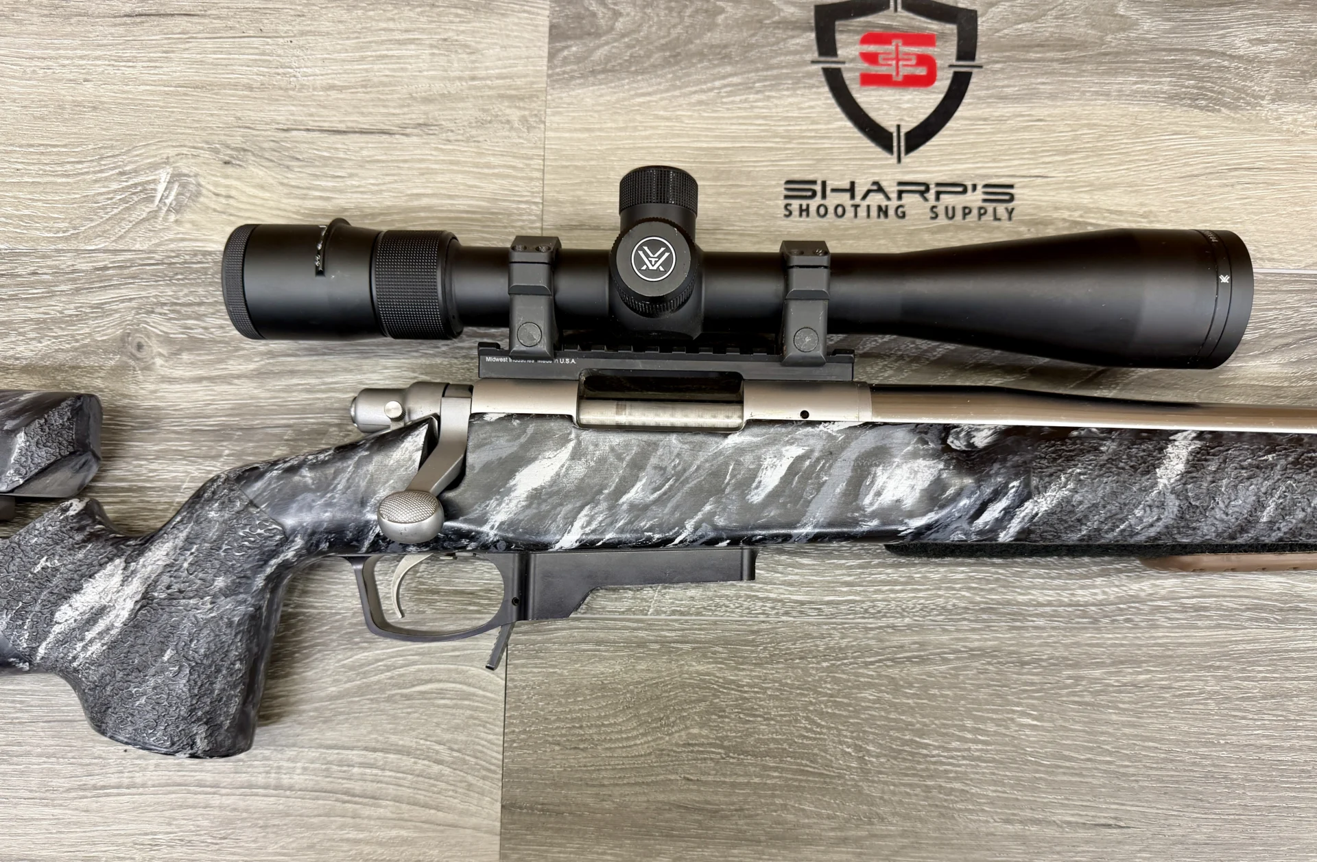 Remington 700 .22-250 A.I. Custom w/Vortex - Image 3