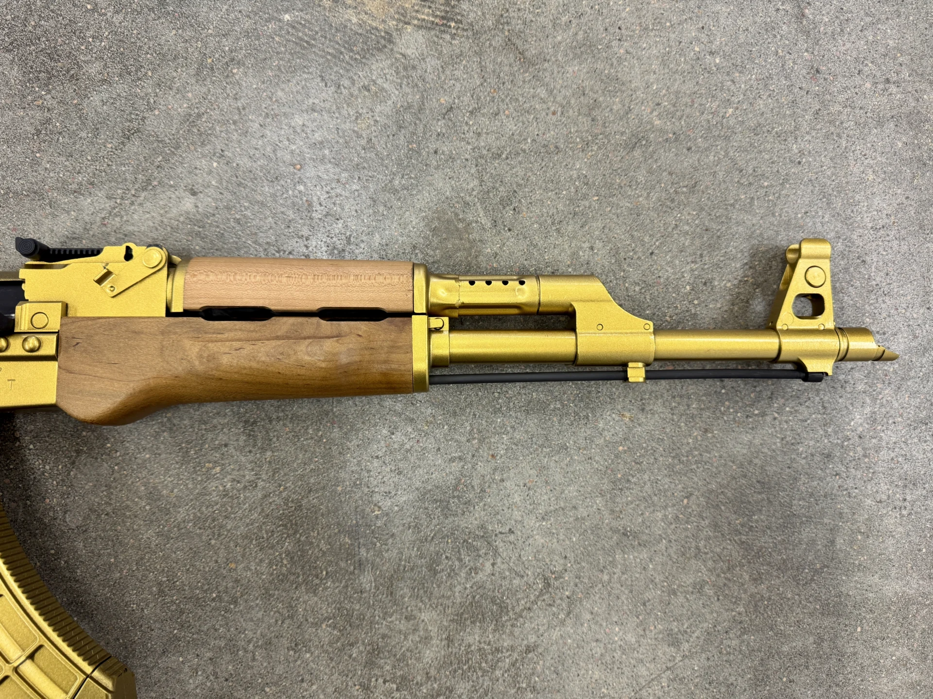 Century Arms BFT47 AK47 7.62x39 Gold Cerakote - Image 3