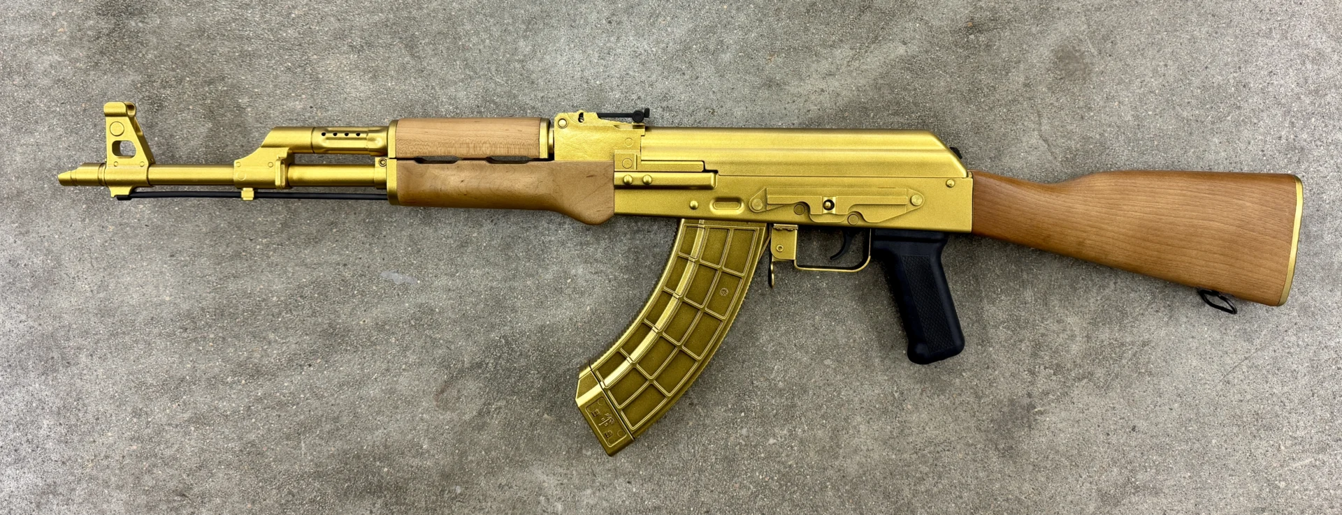 Century Arms BFT47 AK47 7.62x39 Gold Cerakote - Image 5