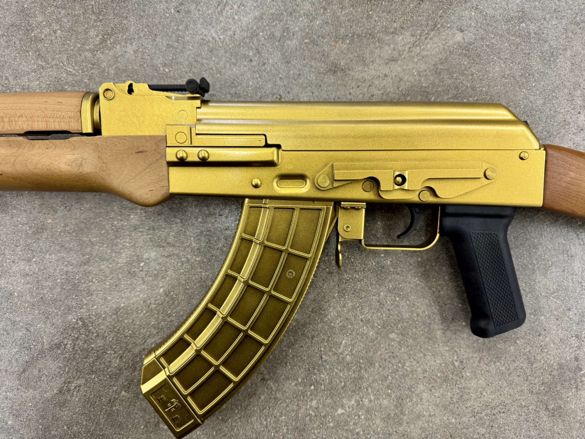 Century Arms BFT47 AK47 7.62x39 Gold Cerakote - Image 6