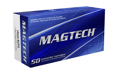 Mag-Tech 10mm Auto 180gr FMJ Brass – 50rd