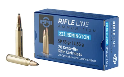 Prvi-Partizan .223 Remington 55gr SP Brass – 20rd