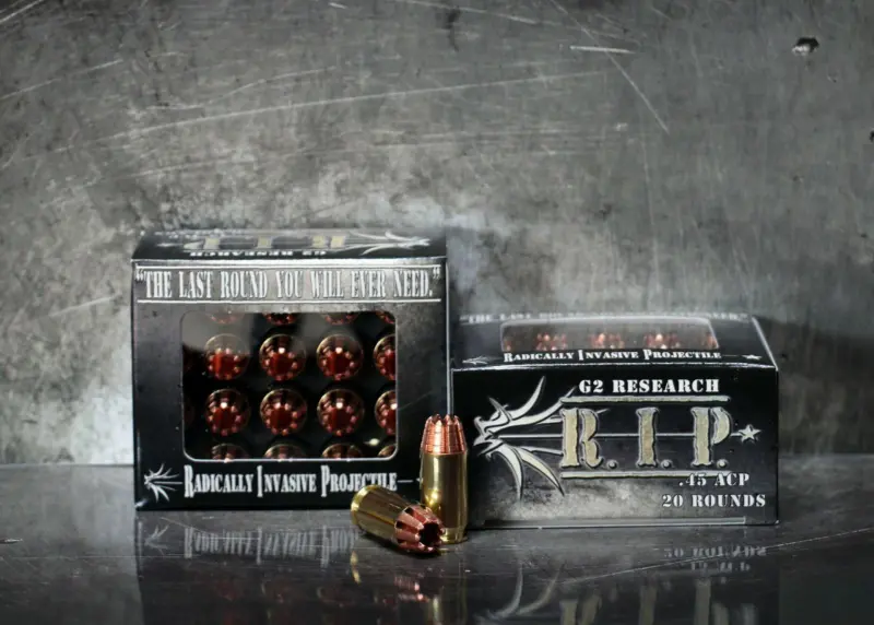 G2 Research .45 ACP 162gr HP Brass – 20rd