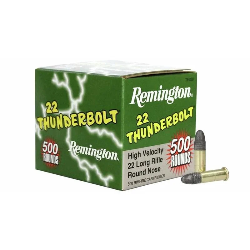 Remington .22 LR 40gr Brass – 500rd