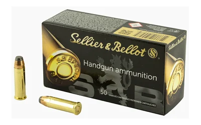 Sellier-Bellot .38 Special 158gr SP Brass – 50rd