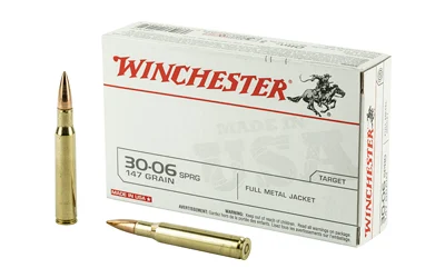 Winchester .30-06 Springfield 147gr FMJ Brass – 20rd