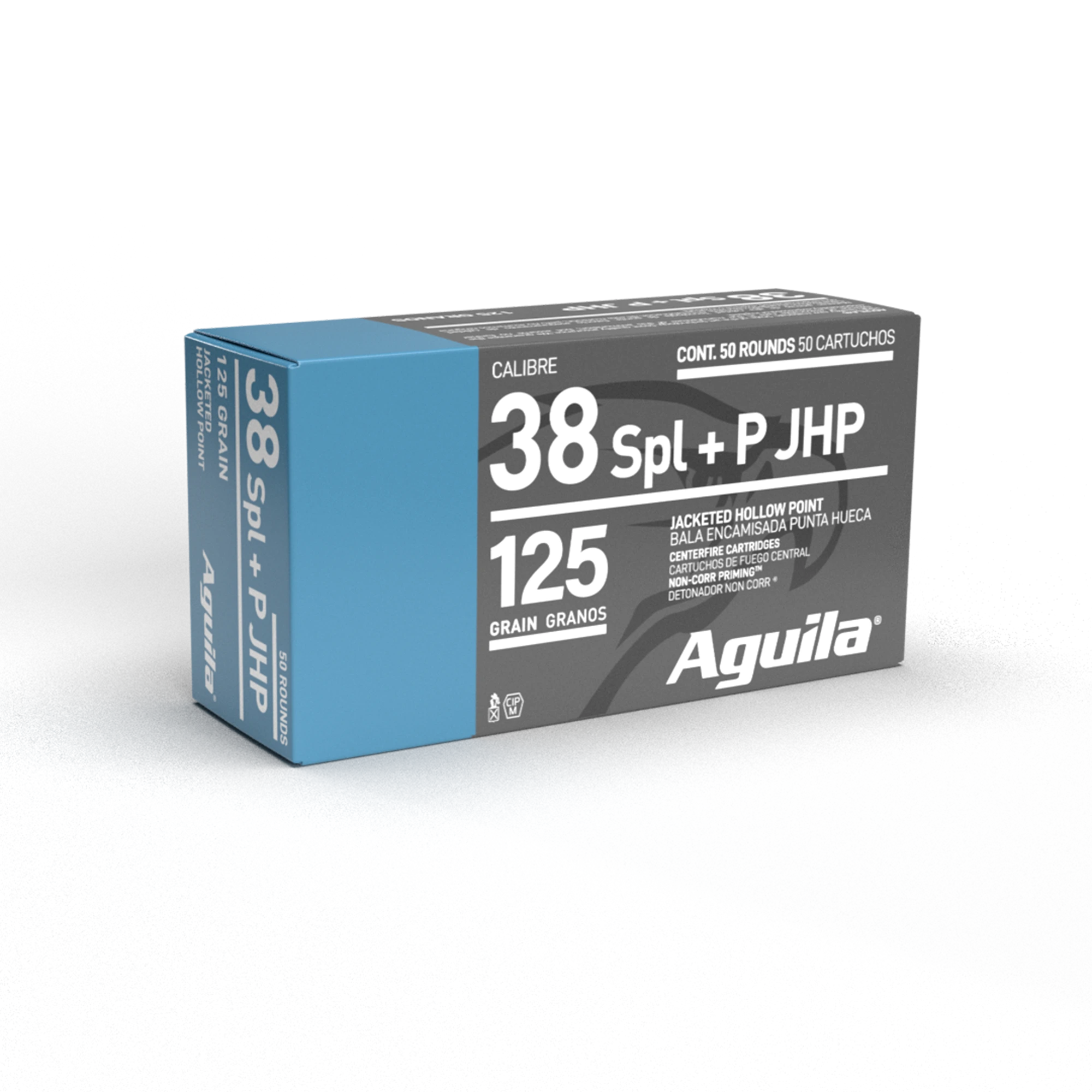 Aguila .38 Special 125gr JHP – 50rd