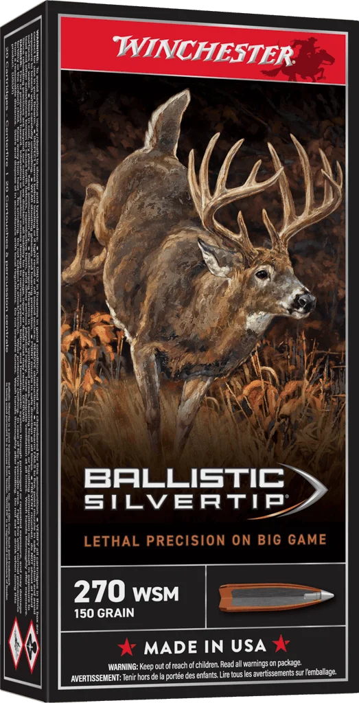 Winchester .270 WSM 150gr Brass – 20rd