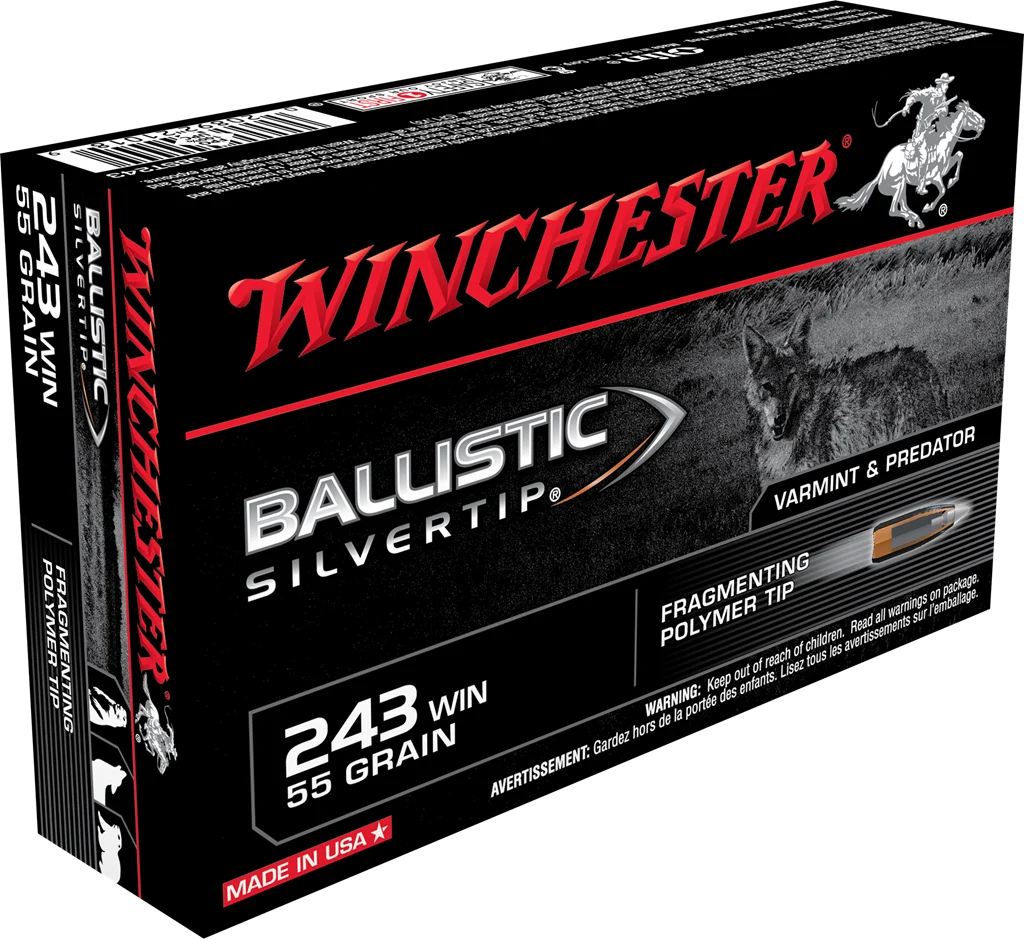 Winchester .243 Winchester 55gr Brass – 20rd
